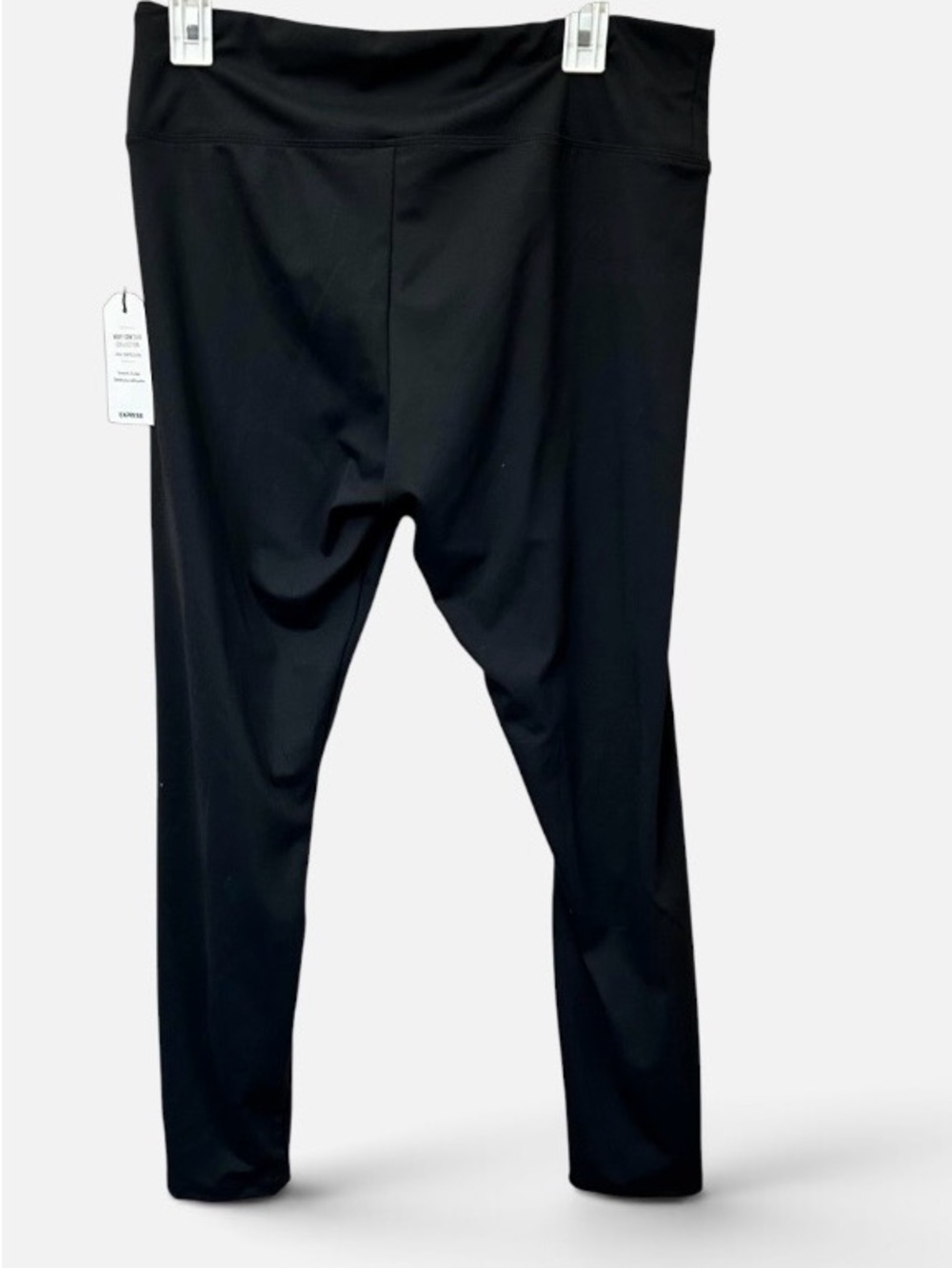 Express Women’s body contour collection high compression leggings Size Large new - Picture 3 of 5